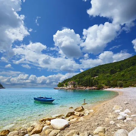 Appartamento In With Sea View, Balcony, Air Conditioning, Wifi 5197-1 Saplunara